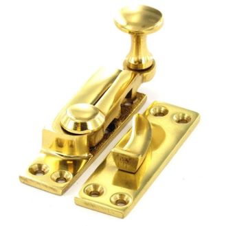 Securit S2585 Brass Sash Fastener Arm Type