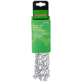 SupaFix SFCSJ22 Single Jack Chain 2m