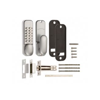 Era 3003-37-1A Digital Door Lock Oval with Hold Back