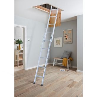 Youngman Group 30234000 Space Maker 2 Section Aluminium Loft Ladder