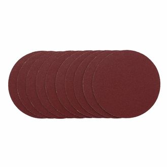 Draper 02695 Sanding Discs, 125mm, Hook &amp; Loop, 120G (Pack of 10)