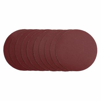 Draper 03156 Sanding Discs, 125mm, Hook &amp; Loop, 240G (Pack of 10)