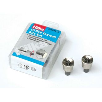 Hilka 10 pce Drywall Bit No 2