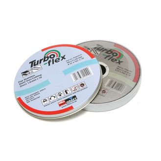 10 x Hilka 115mm SS Cutting Disc Turbo Flex