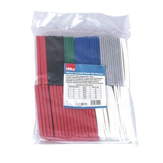Hilka 100 pce Assorted Plastic Flat Packers