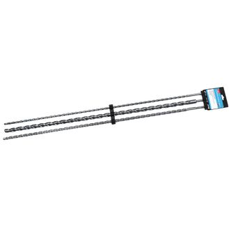 Hilka 1000mm 3 pce SDS Long Drill Bits