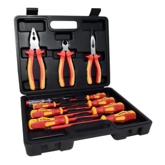 Hilka 11 pce VDE Screwdriver &amp; Pliers Set