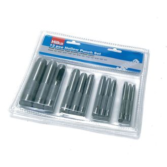 Hilka 12 pce Hollow Punch Set
