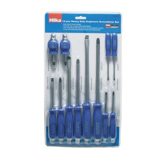Hilka 12 pce Mechanics Screwdriver Set