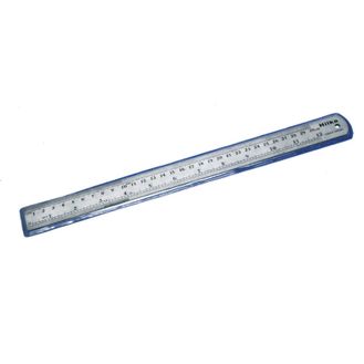 Hilka 12" (300mm) Matt Stainless Ruler