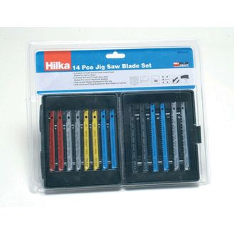 Hilka 14 pce Jigsaw Blade Set