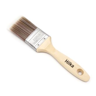Hilka 2" Wooden Synthetic Bristle Paint Brushes