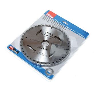 Hilka 3 pce 7 1/2" (190mm) TCT Saw Blades