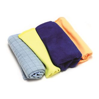 Hilka 4 pce Microfiber Cloth Set