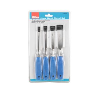 Hilka 4 pce Wood Chisel Set