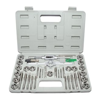 Hilka 40 pce Alloy Steel Tap &amp; Die Set