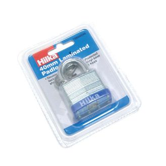 Hilka 40mm Laminated Padlock