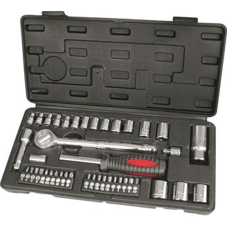 Hilka 43 pce 3/8" &amp; 1/4"Drive Socket Set Metric