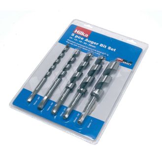 Hilka 5 pce Auger Bit Set