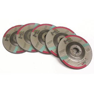 5 x Hilka 115mm Grinding Disc Turbo Flex