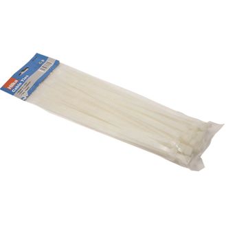 Hilka 50 7.2mm x 300mm Cable Ties White