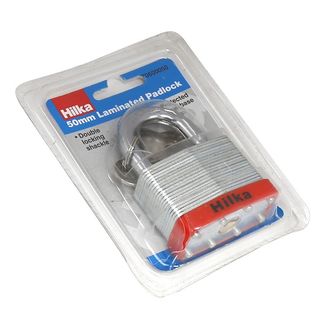 Hilka 50mm Laminated Padlock