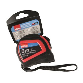 Hilka 5m/16ft x 25mm Professional Tape Measure