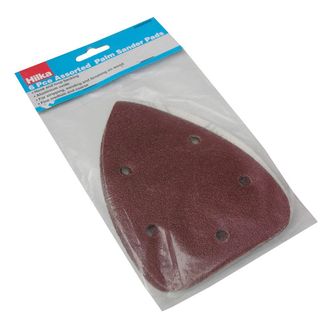 Hilka 6 pce Assorted Palm Sander Pads