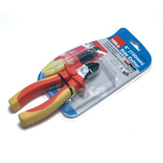 Hilka 6" 150mm Side Cutter VDE Pliers