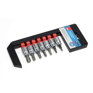 Hilka 7 pce 3/8" Drive Hex Bit Set Metric