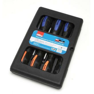 Hilka 7 pce Go-Thru Screwdriver Set