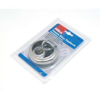 Hilka 70mm Disc Padlock