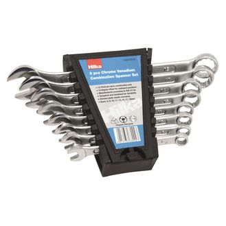 Hilka 8 pce Combination Spanner Metric