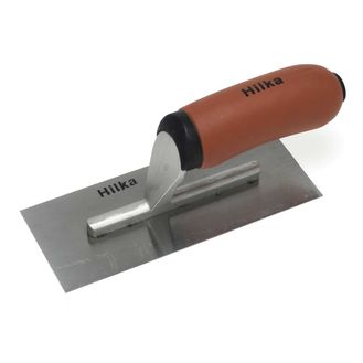 Hilka 8" x 3" Plasterers Soft Grip Trowel