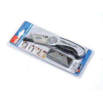 Hilka Push Button Lock Back Knife