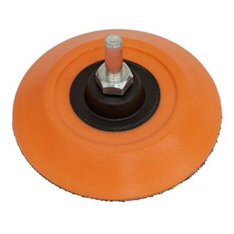 Sealey PTC75HLM Hook &amp; Loop Backing Pad &amp;#8709;75mm 6mm Shaft