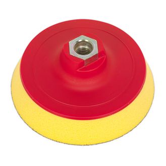 Sealey PTCBPV3S Hook &amp; Loop Ultra Soft Backing Pad &amp;#8709;123mm M14 x 2mm