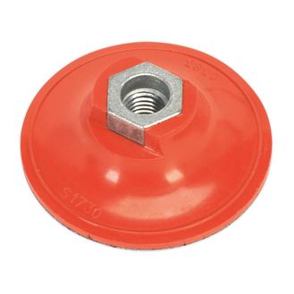 Sealey PTCBPV4 Hook &amp; Loop Backing Pad &amp;#8709;75mm M14 x 2mm