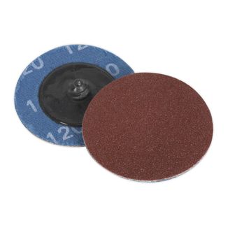 Sealey PTCQC50120 Quick Change Sanding Disc &amp;#8709;50mm 120Grit Pack of 10