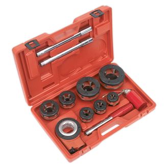 Sealey PTK992 Pipe Threading set 7pc 3/8" - 2"BSPT