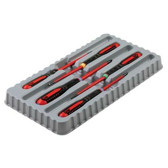 Bahco BE-9872SL ERGO™ VDE Insulated Screwdriver Set, 5 Piece