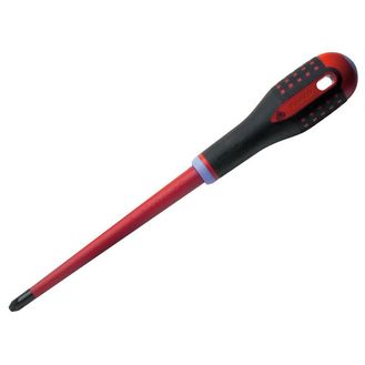 Bahco ERGO™ Slim VDE Insulated Screwdriver, Pozidriv