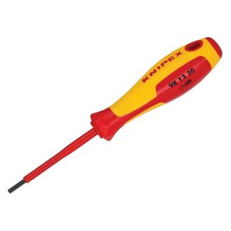 Knipex VDE Screwdriver for Hexagon Socket Screws 3.0 x 182mm