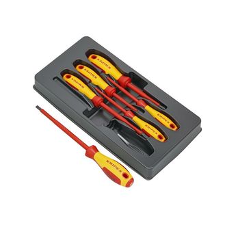 Knipex VDE Screwdriver Set, 6 Piece
