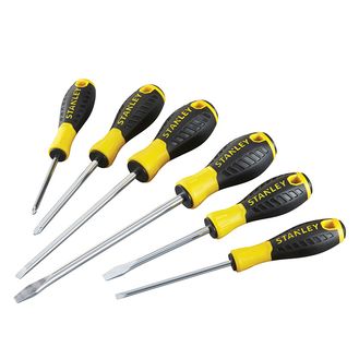 STANLEY® 0-60-209 Essential Screwdriver Set, 6 Piece