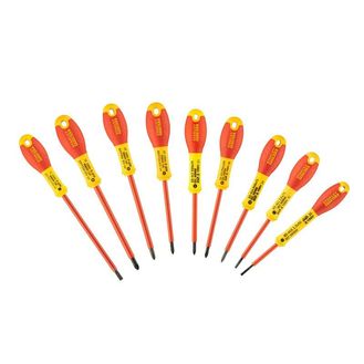 STANLEY® FatMax® VDE Insulated Screwdriver Set, 10 Piece