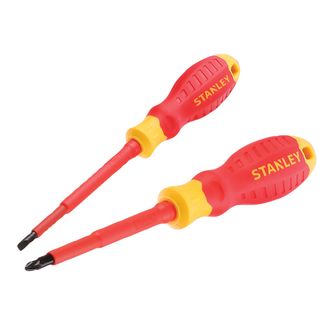 STANLEY® FatMax® VDE Insulated Screwdriver Set, 2 Piece