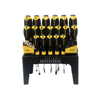 STANLEY® Screwdriver Set in Rack, 44 Piece