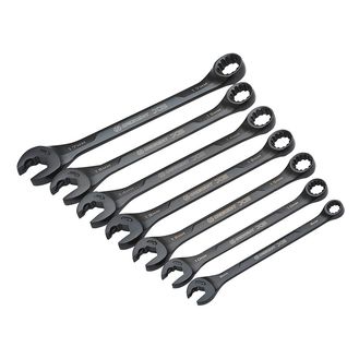 Crescent® X6™ Open End Ratcheting Spanner Set, 7 Piece