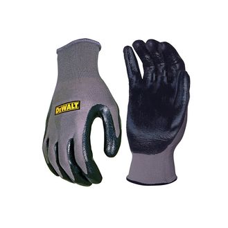 DEWALT Nitrile Nylon Gloves - Large